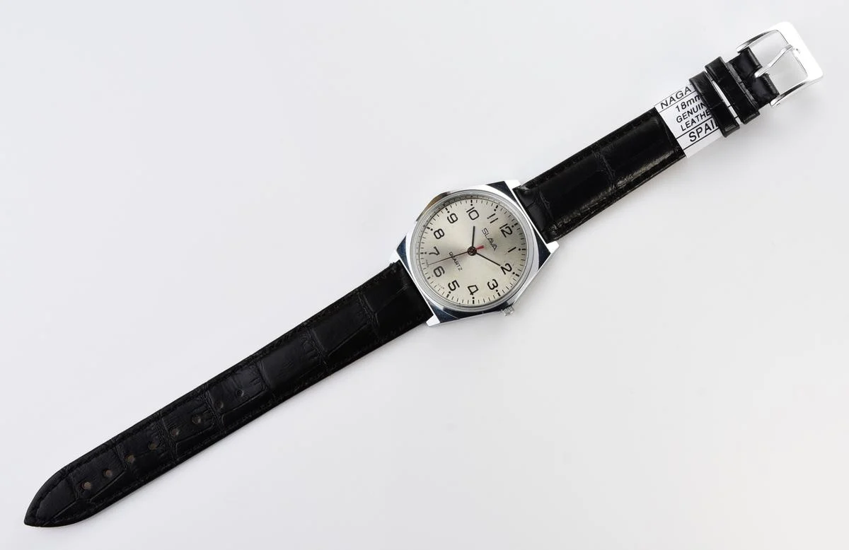 Soviet Slava wristwatch with quartz movement