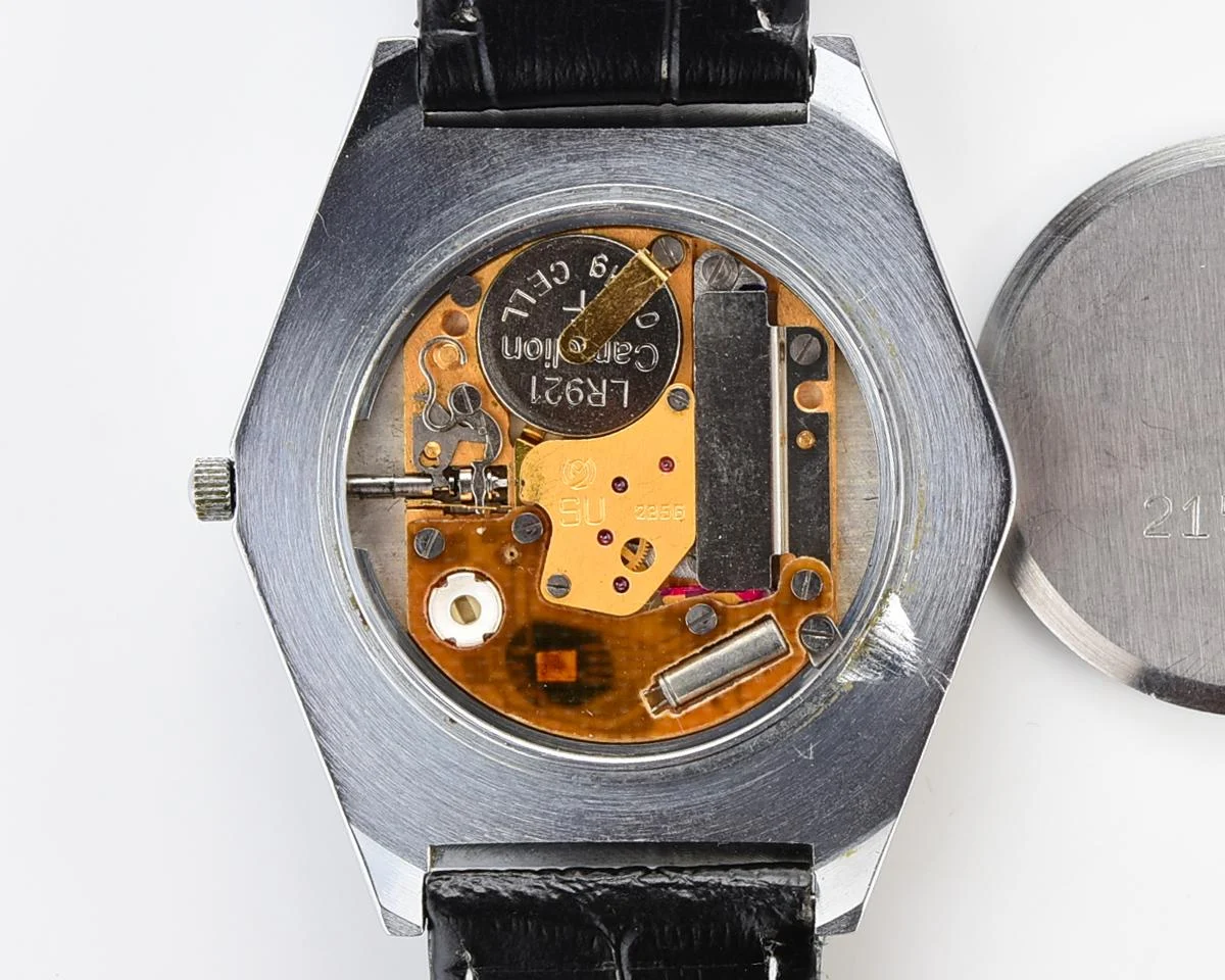 Soviet Slava wristwatch with quartz movement