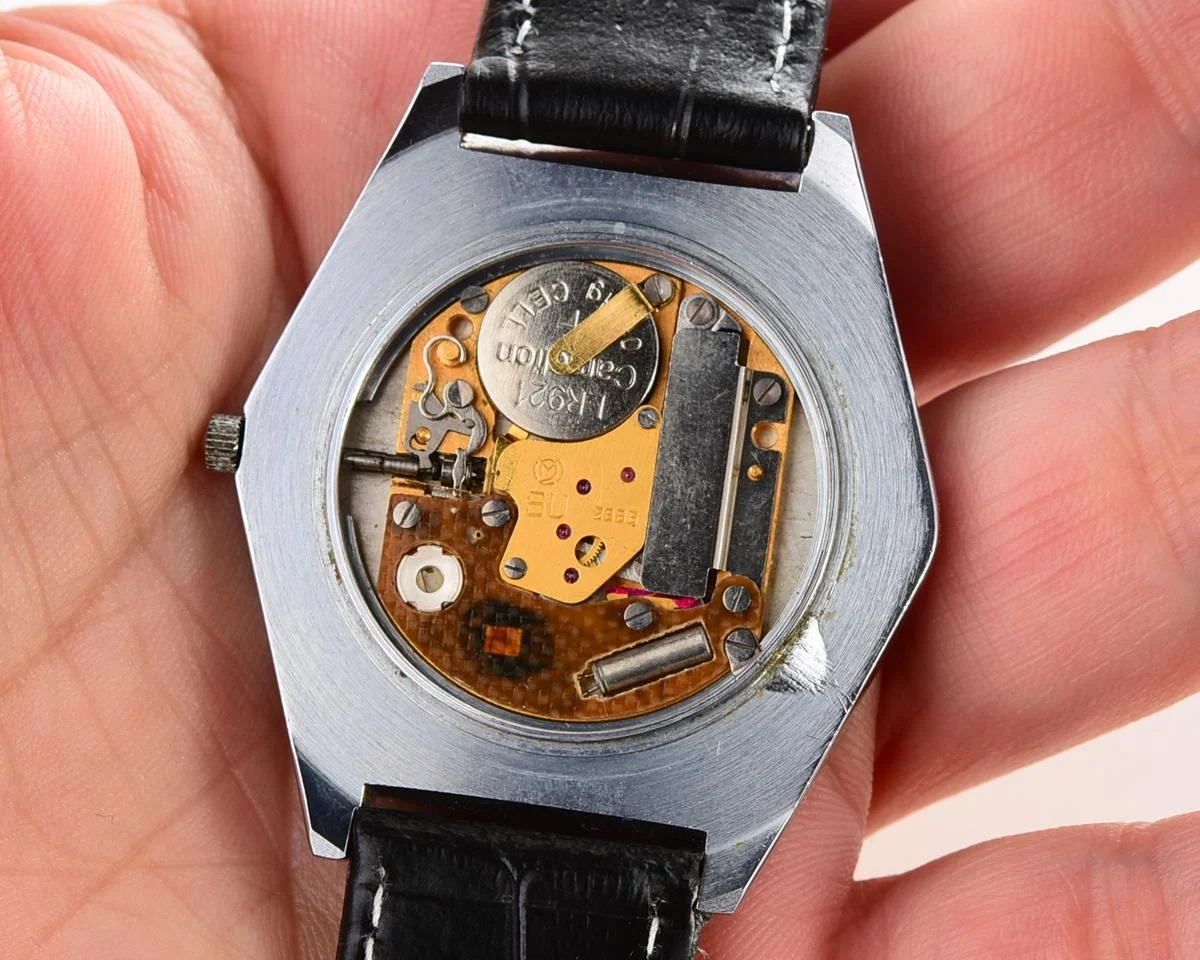 Soviet Slava wristwatch with quartz movement