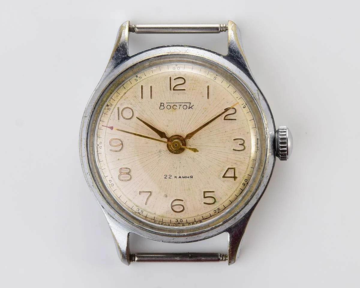 Wostok (Vostok) mechanical wrist watch with precision movement from 1959 domestic version!