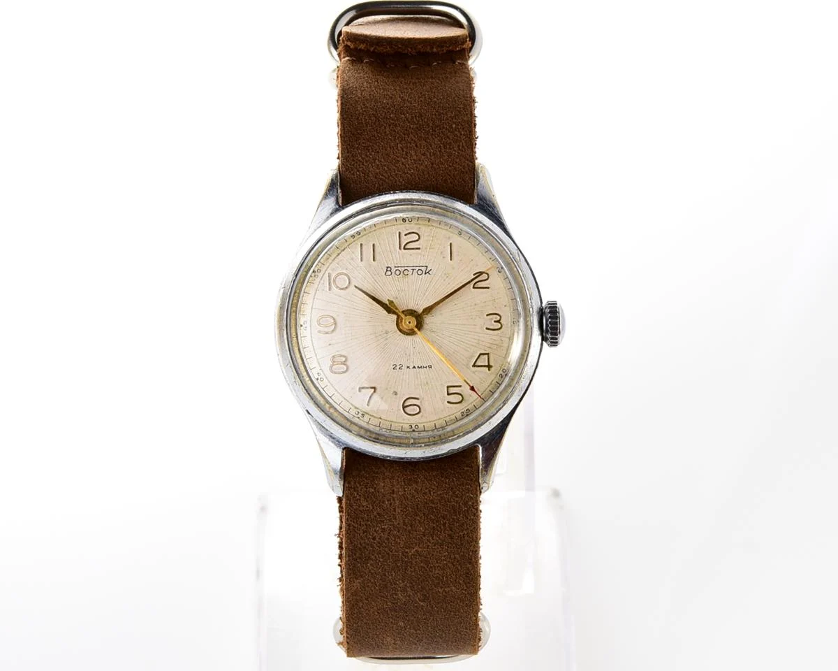 Wostok (Vostok) mechanical wrist watch with precision movement from 1959 domestic version!