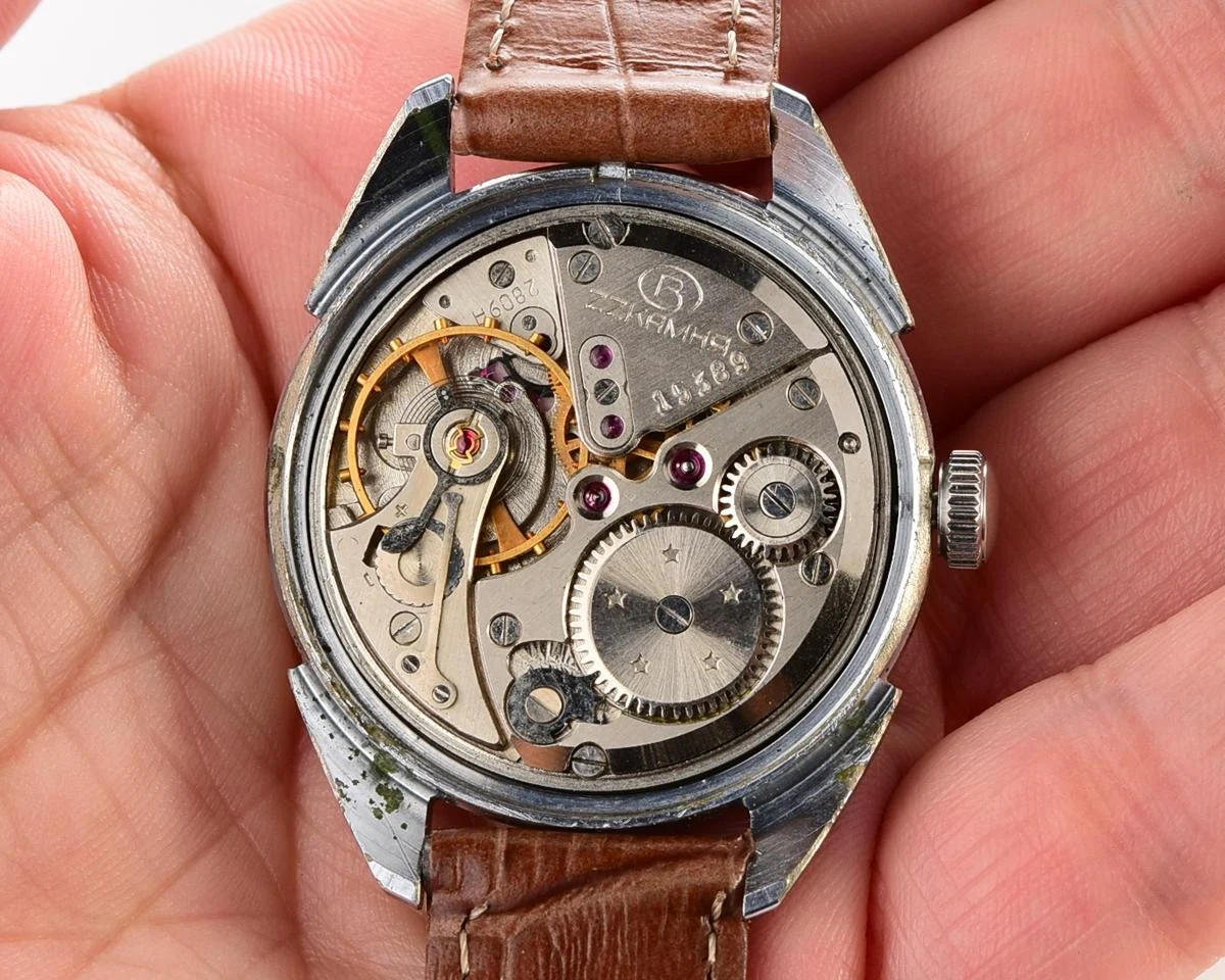 Wostok (Vostok) mechanical wrist watch with precision movement and engraved back!