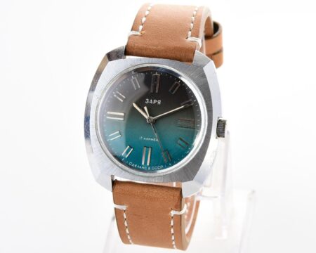 Vintage mechanical Zaria watch