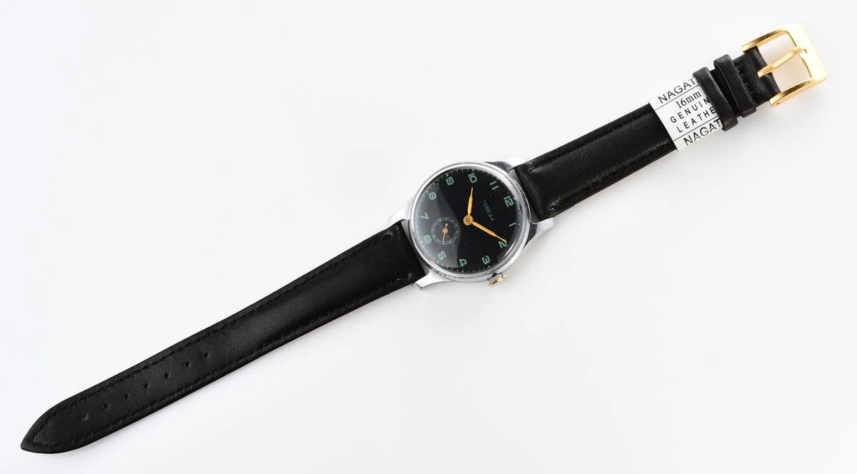 Vintage Soviet mechanical Pobeda wrist watch from 1st quarter 1952