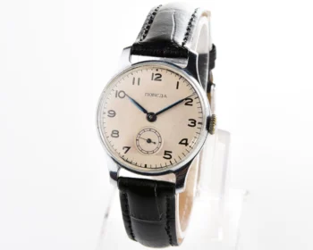Excellent condition vintage Soviet mechanical Pobeda wrist watch, 1MChZ, 1st quarter 1954