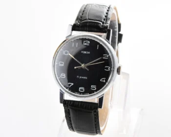 Vintage Soviet mechanical wrist watch Pobeda
