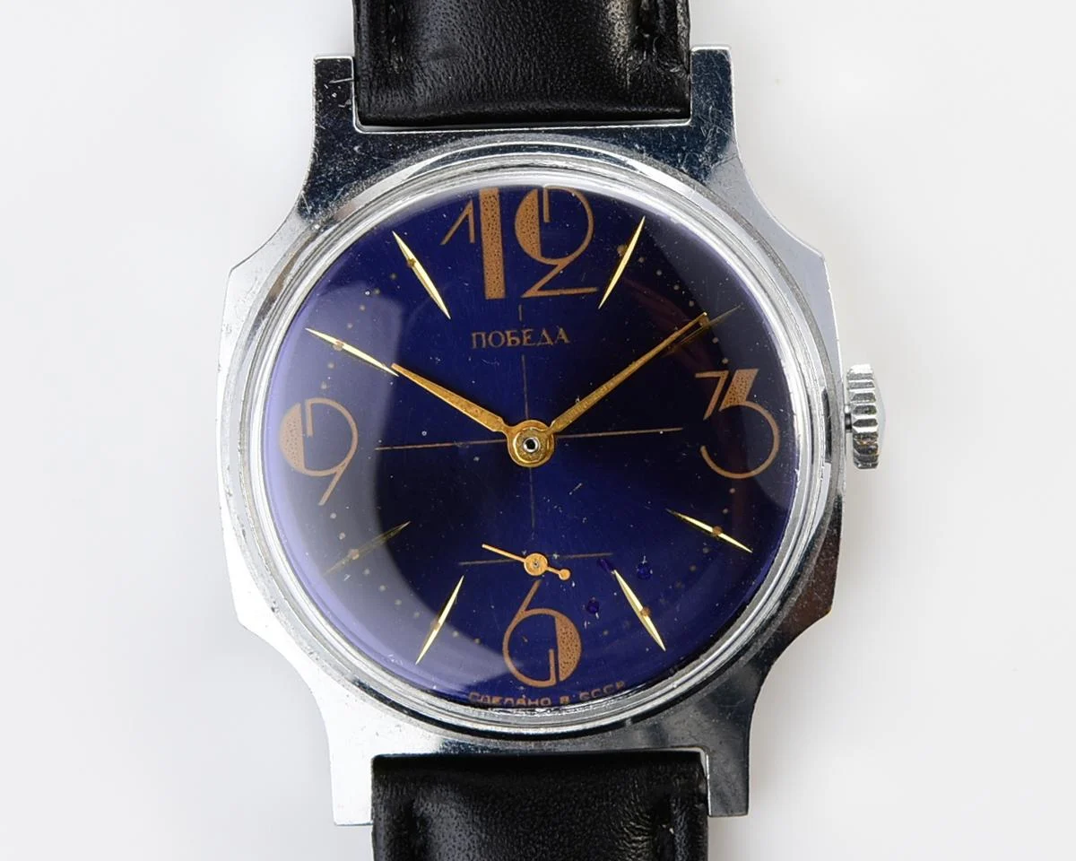 Pobeda Soviet mechanical wrist watch