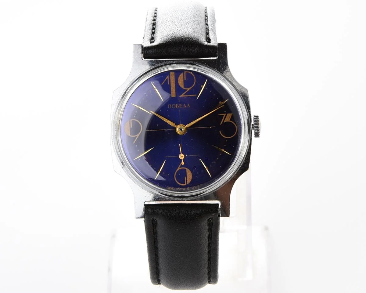 Pobeda Soviet mechanical wrist watch