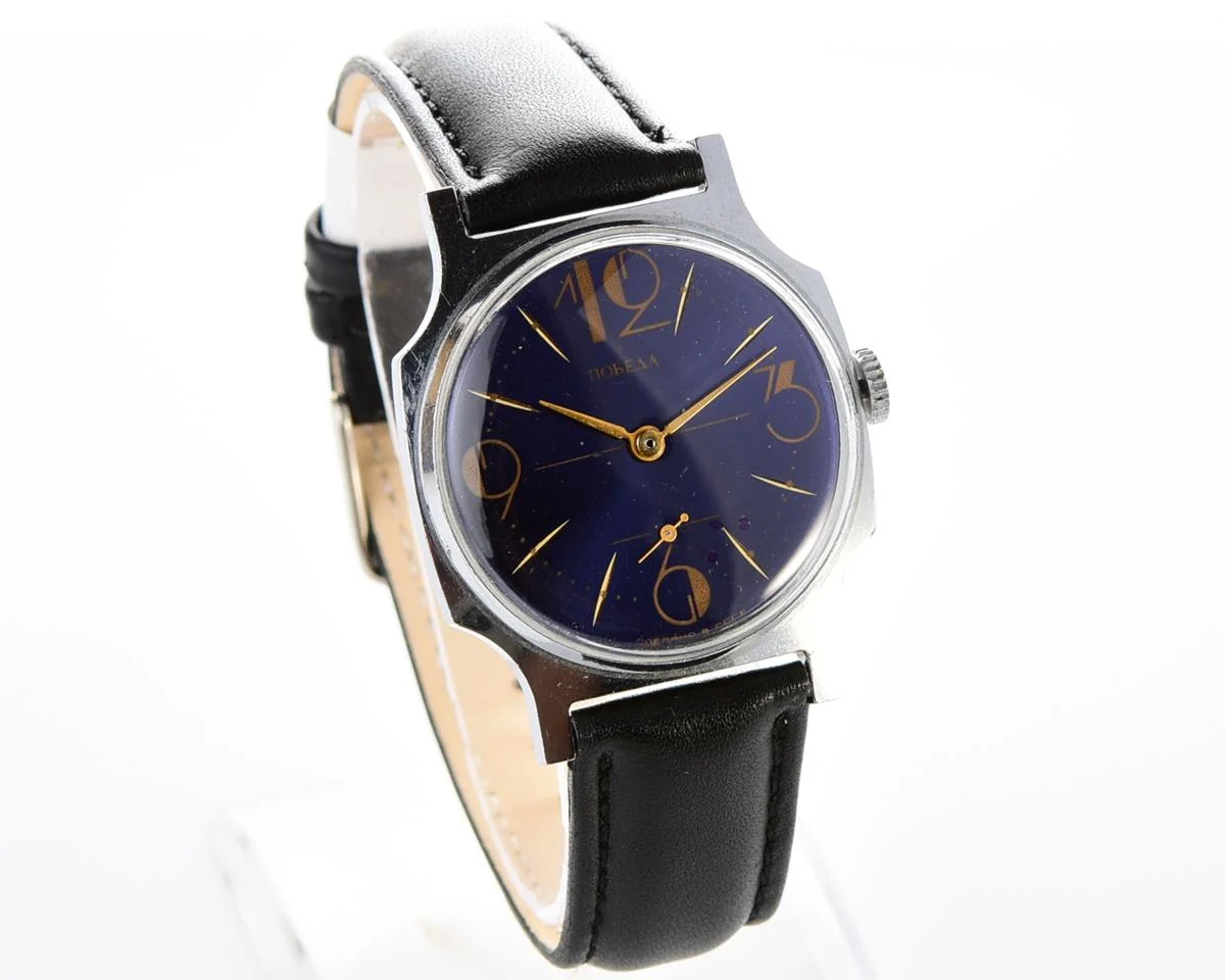 Pobeda Soviet mechanical wrist watch