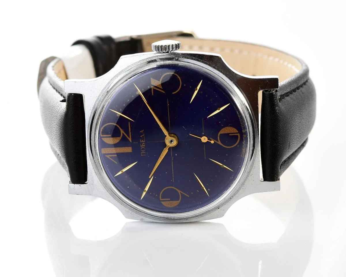 Pobeda Soviet mechanical wrist watch