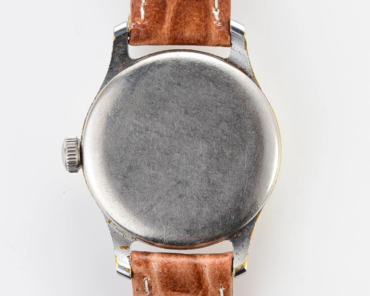 Vintage Soviet mechanical Pobeda wrist watch from 1st quarter 1957
