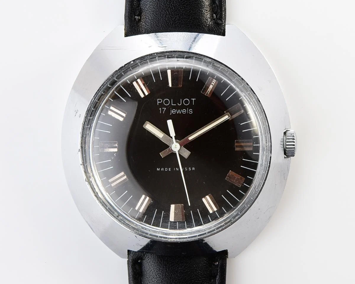 Soviet Poljot mechanical wrist watch