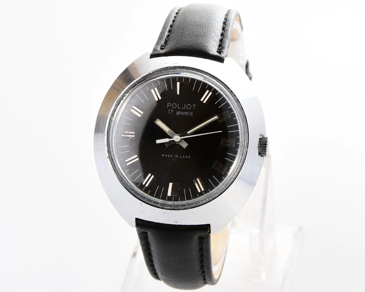 Soviet Poljot mechanical wrist watch