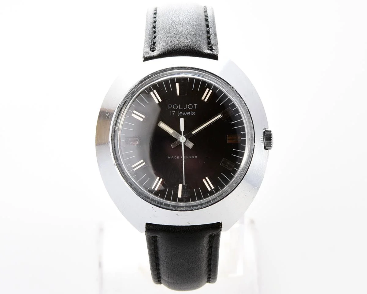 Soviet Poljot mechanical wrist watch