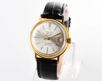 Beautiful automatic vintage gold-plated watch Poljot De Luxe!