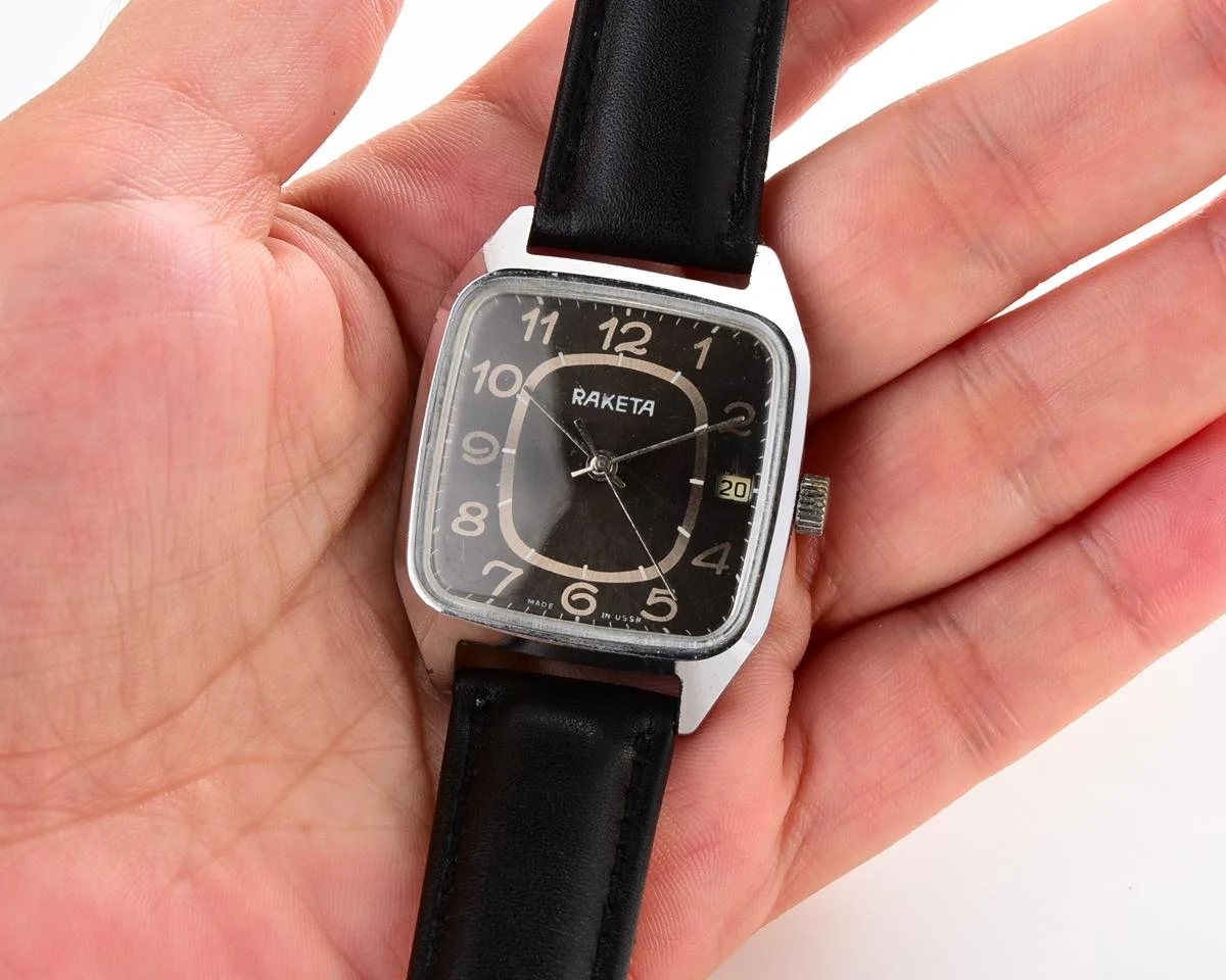 Vintage Soviet Raketa watch