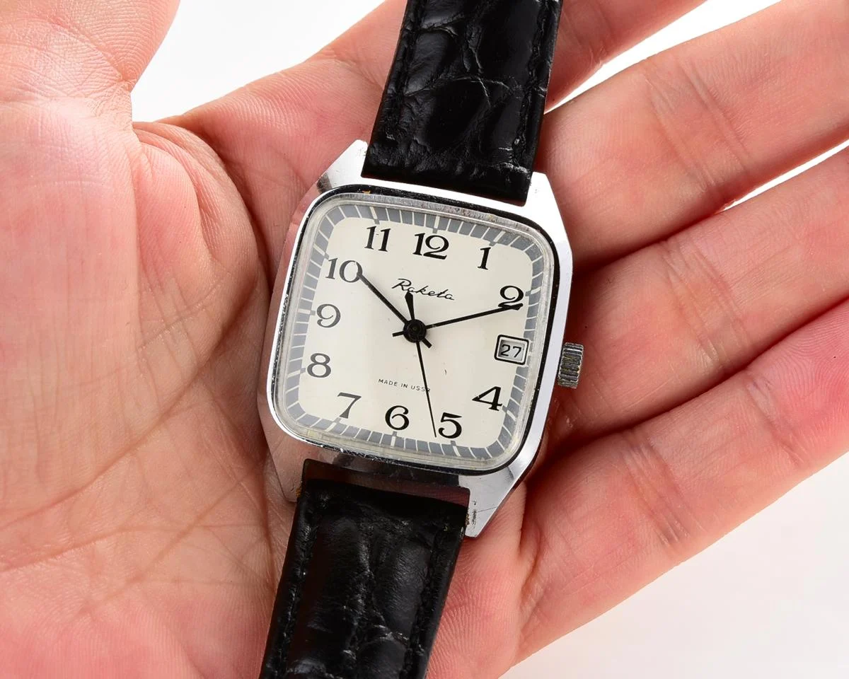 Vintage Soviet Raketa watch