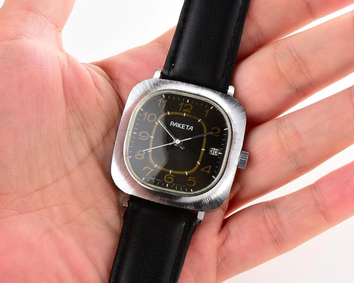 Vintage Soviet Raketa watch