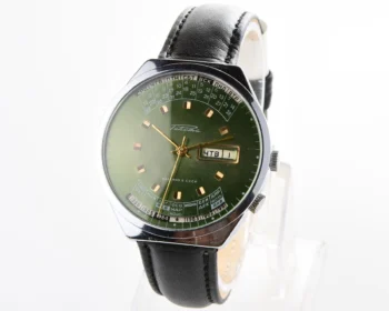Soviet Raketa perpetual calendar mechanical watch