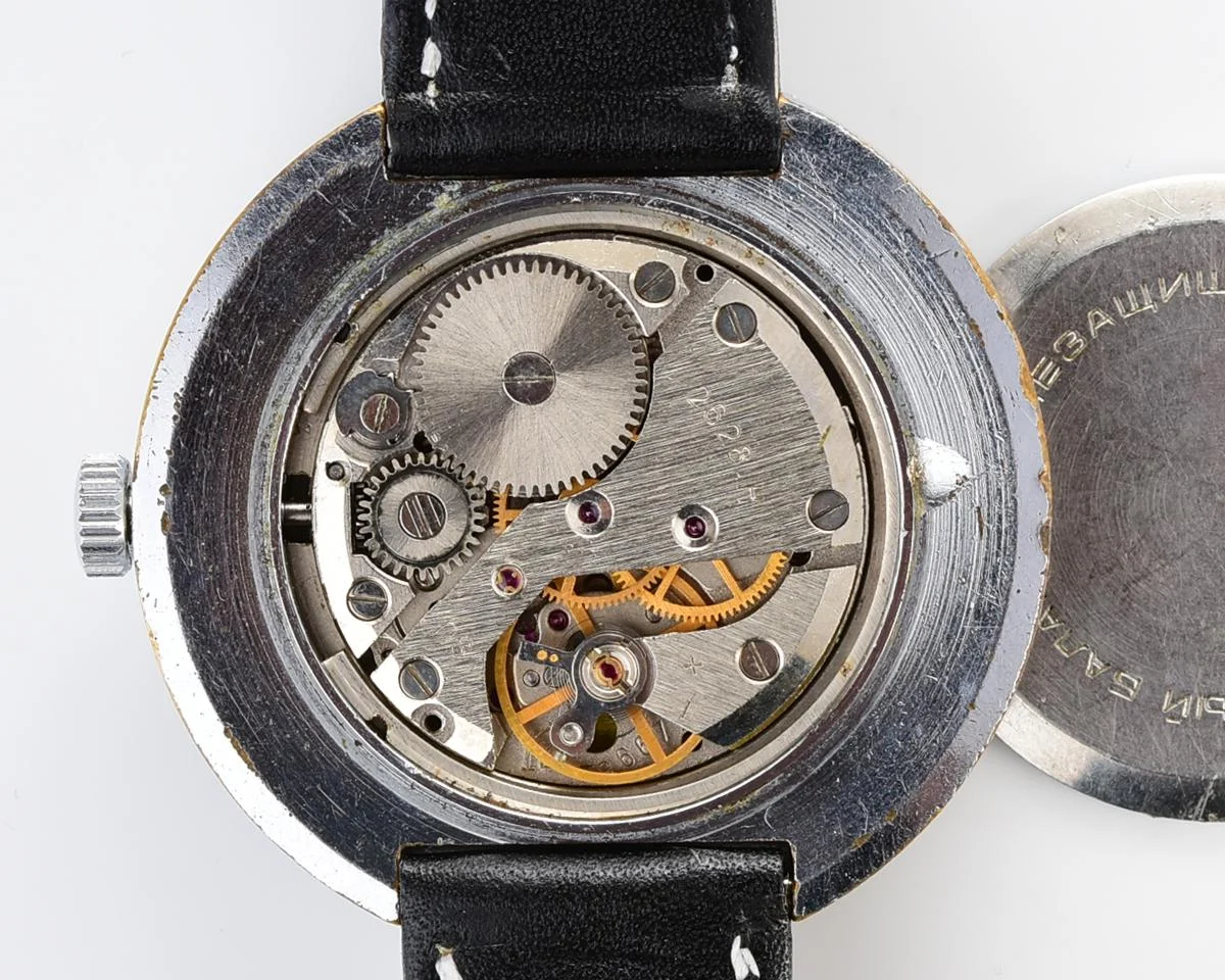 Vintage mechanical Raketa Goroda(Cities) world time watch