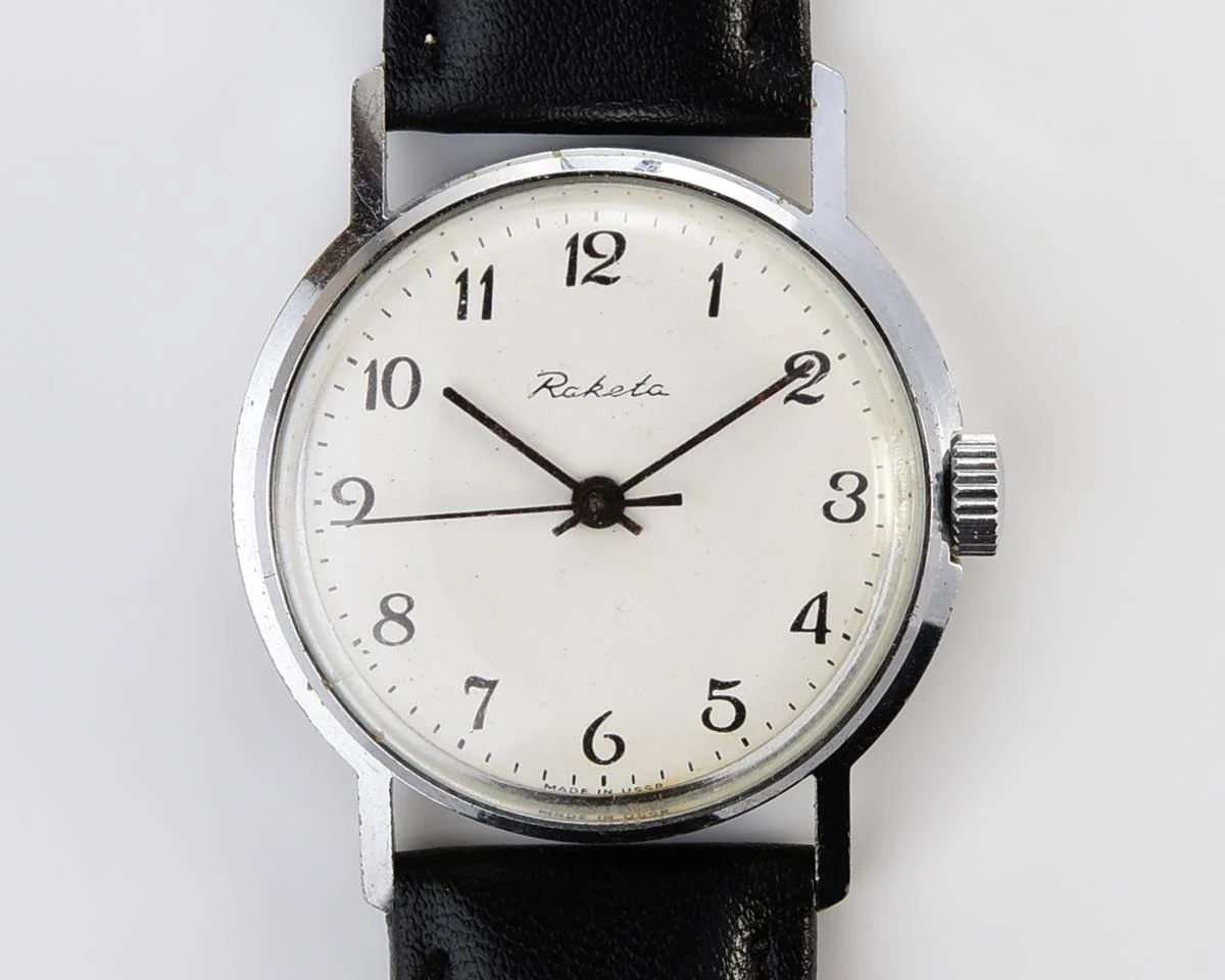 Soviet Raketa vintage mechanical watch