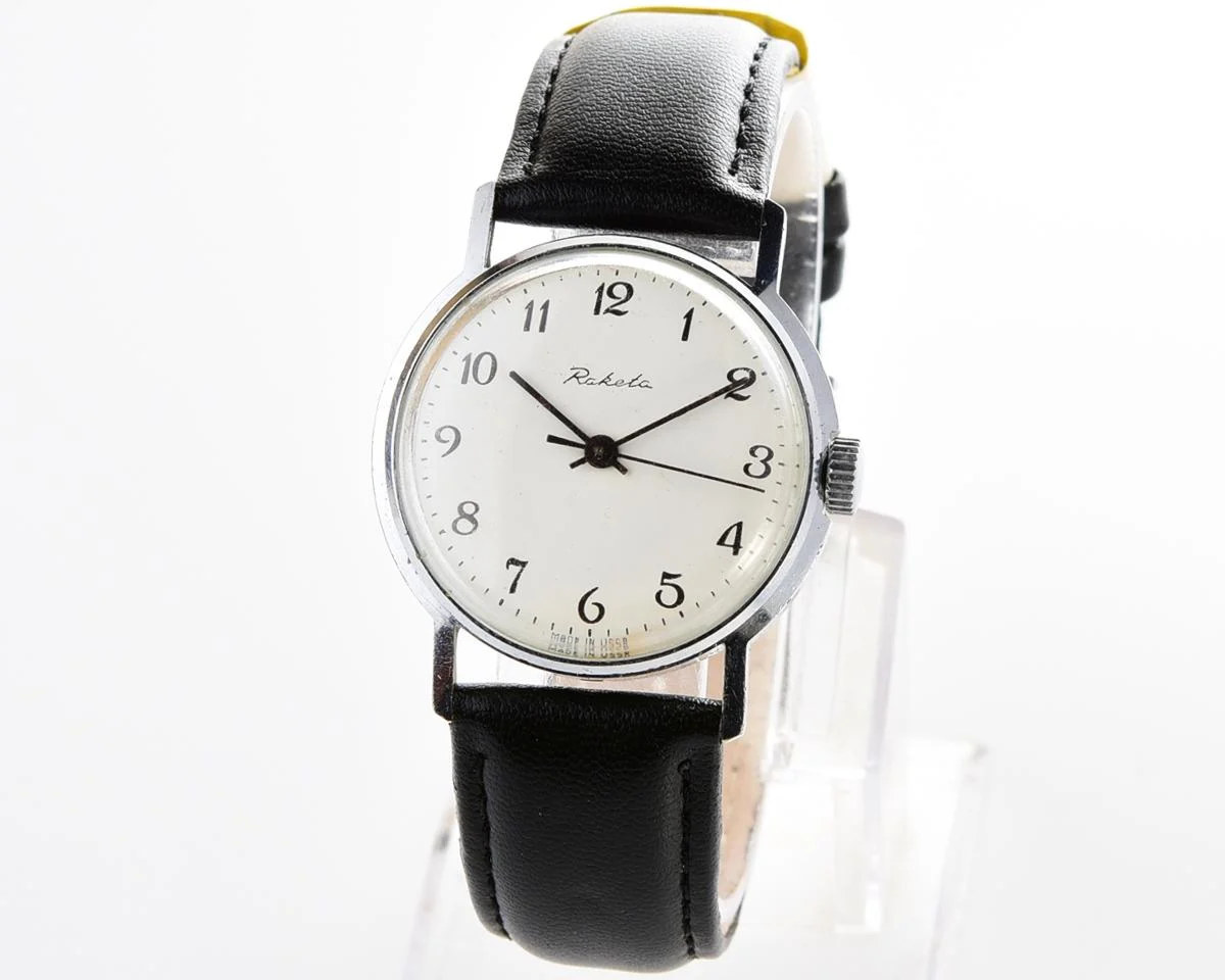 Soviet Raketa vintage mechanical watch