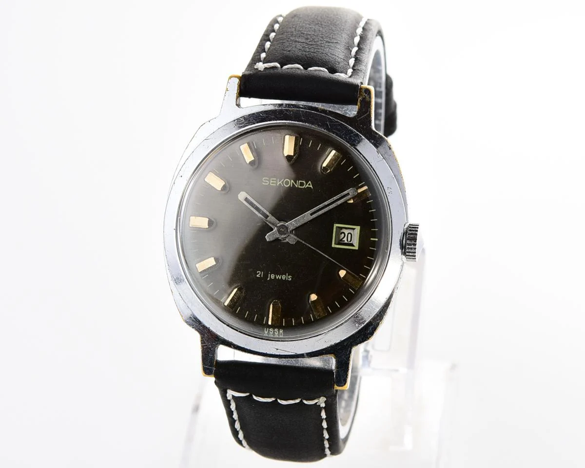 Soviet vintage Sekonda mechanical watch