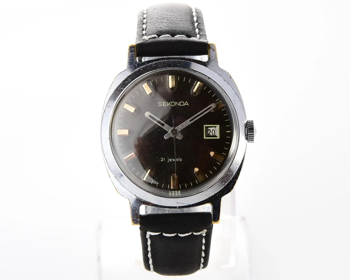 Soviet vintage Sekonda mechanical watch