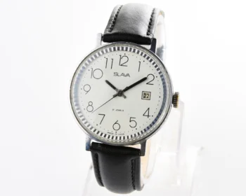 Slava Soviet mechanical vintage watch