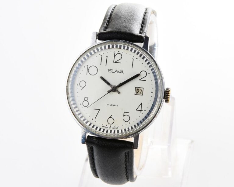 Slava soviet mechanical vintage watch
