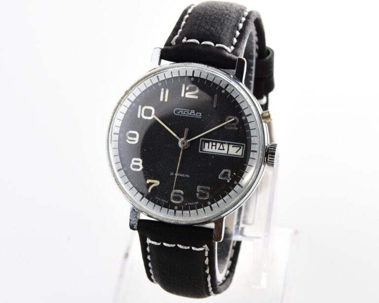 Slava soviet mechanical vintage watch