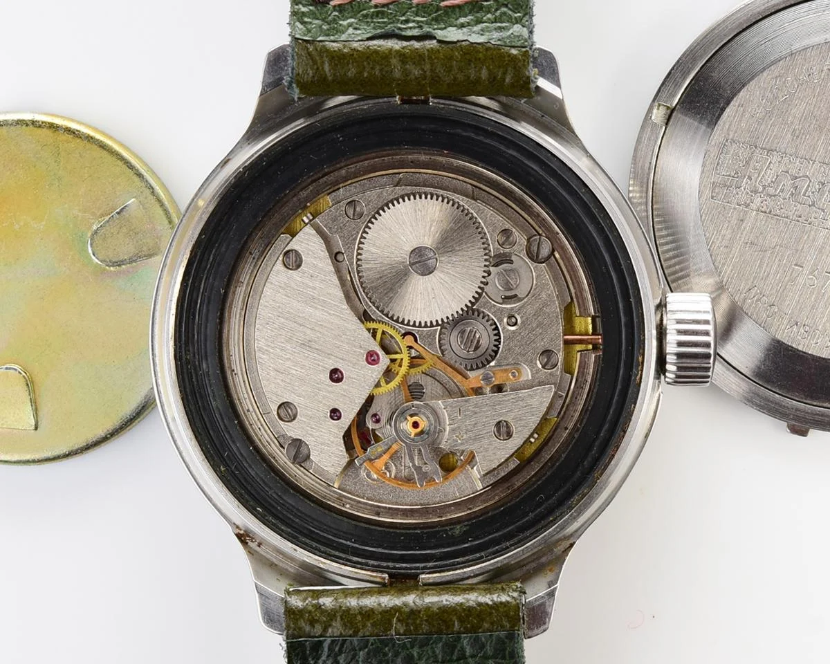 Soviet Vostok Amphibia vintage mechanical wristwatch