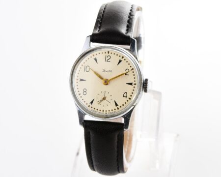 ZiM soviet mechanical watch with cream dial - 1st quarter of 1956!