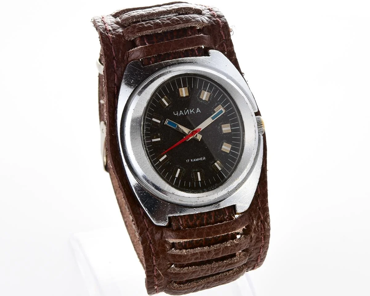Chaika Soviet mechanical watch