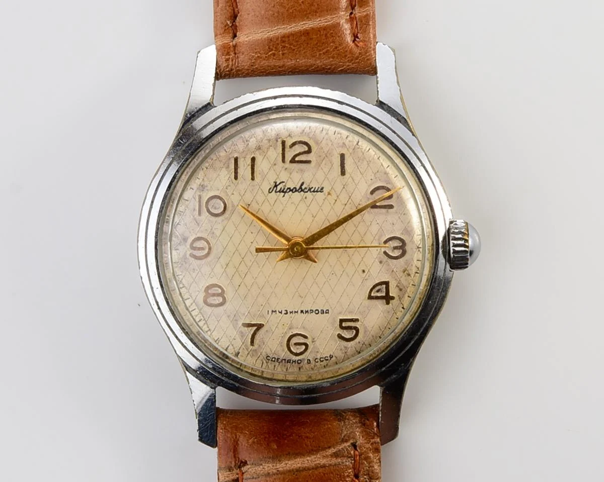 Kirovskie vintage Soviet wrist watch - 1st Moskow Watch Factory