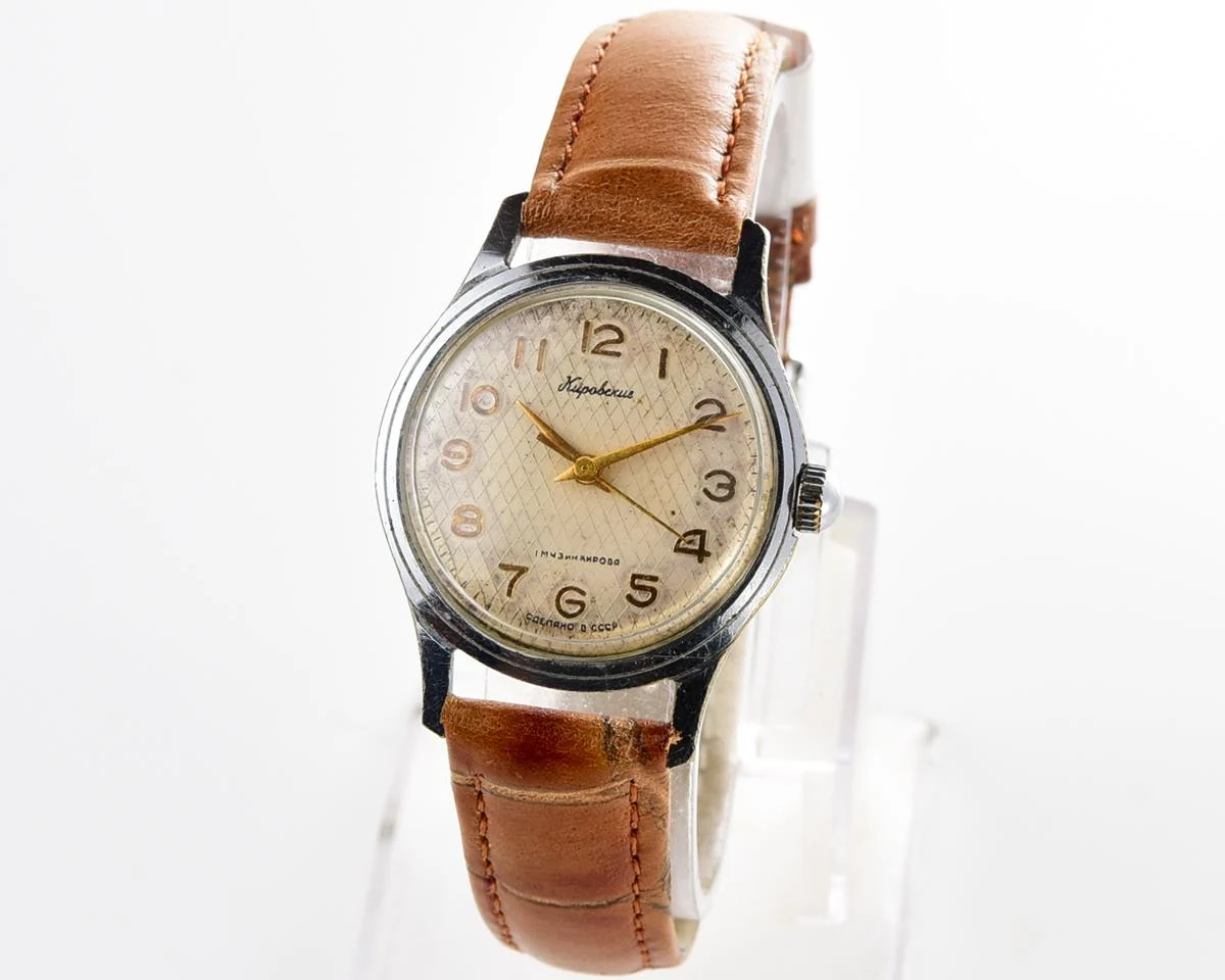Kirovskie vintage Soviet wrist watch - 1st Moskow Watch Factory