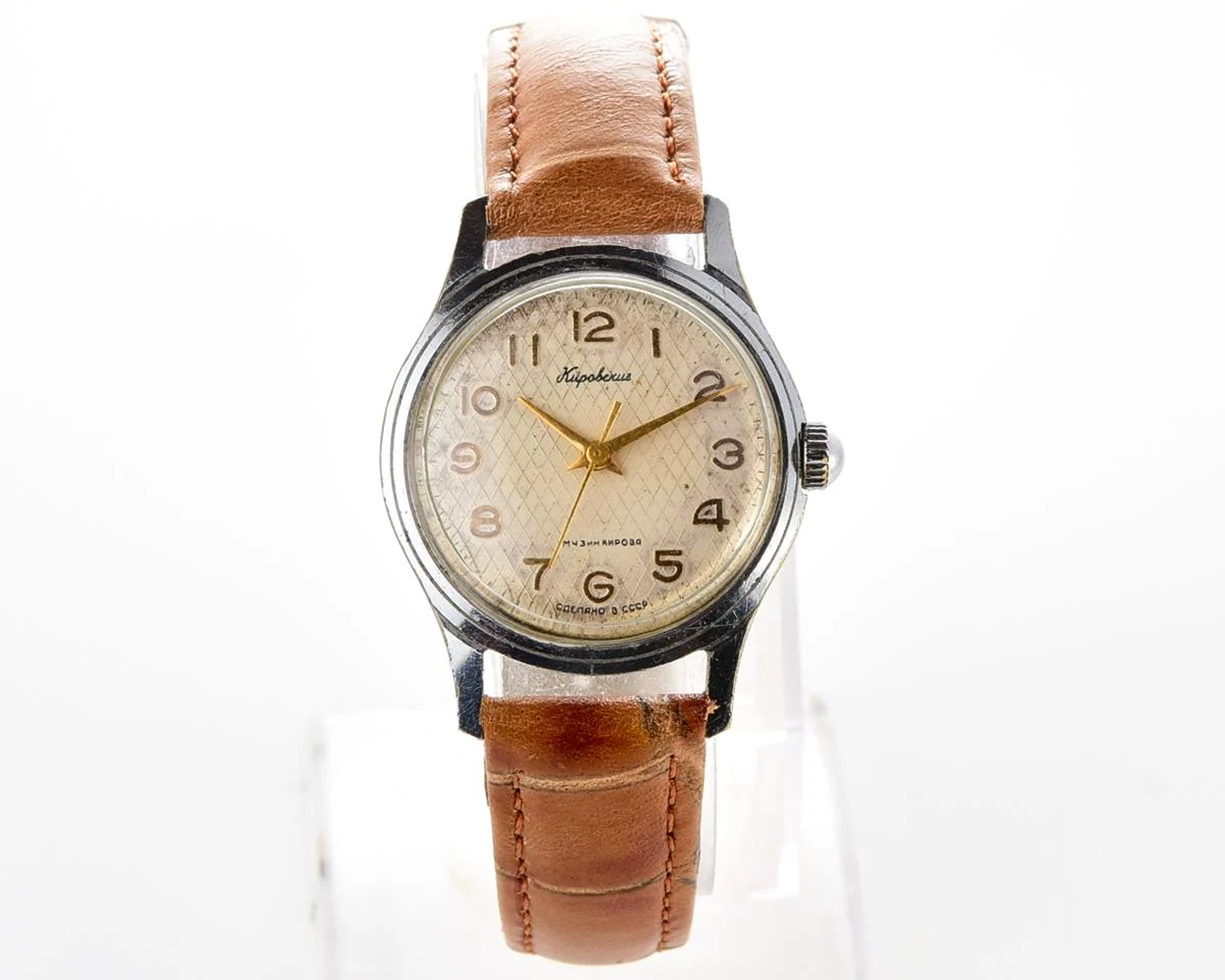 Kirovskie vintage Soviet wrist watch - 1st Moskow Watch Factory