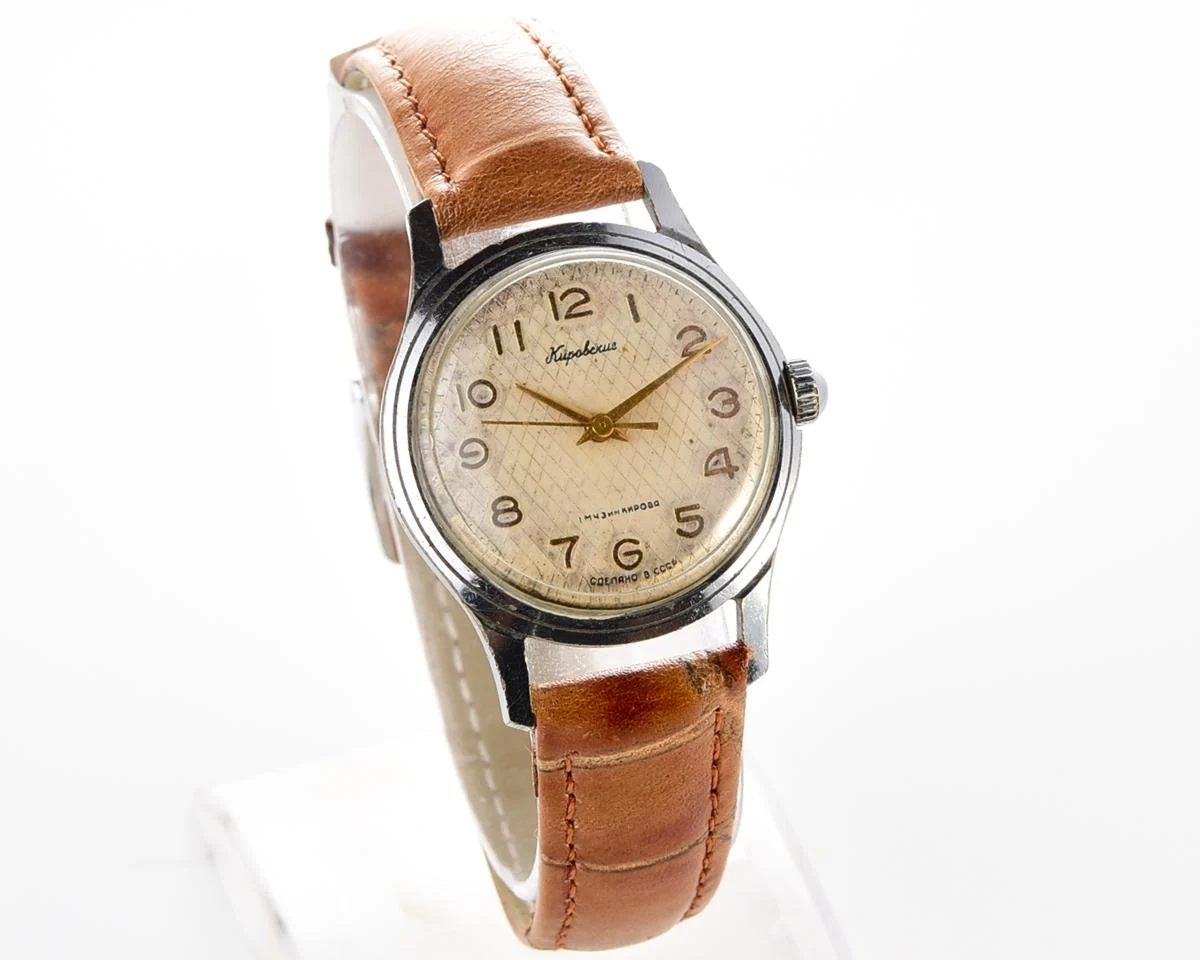 Kirovskie vintage Soviet wrist watch - 1st Moskow Watch Factory