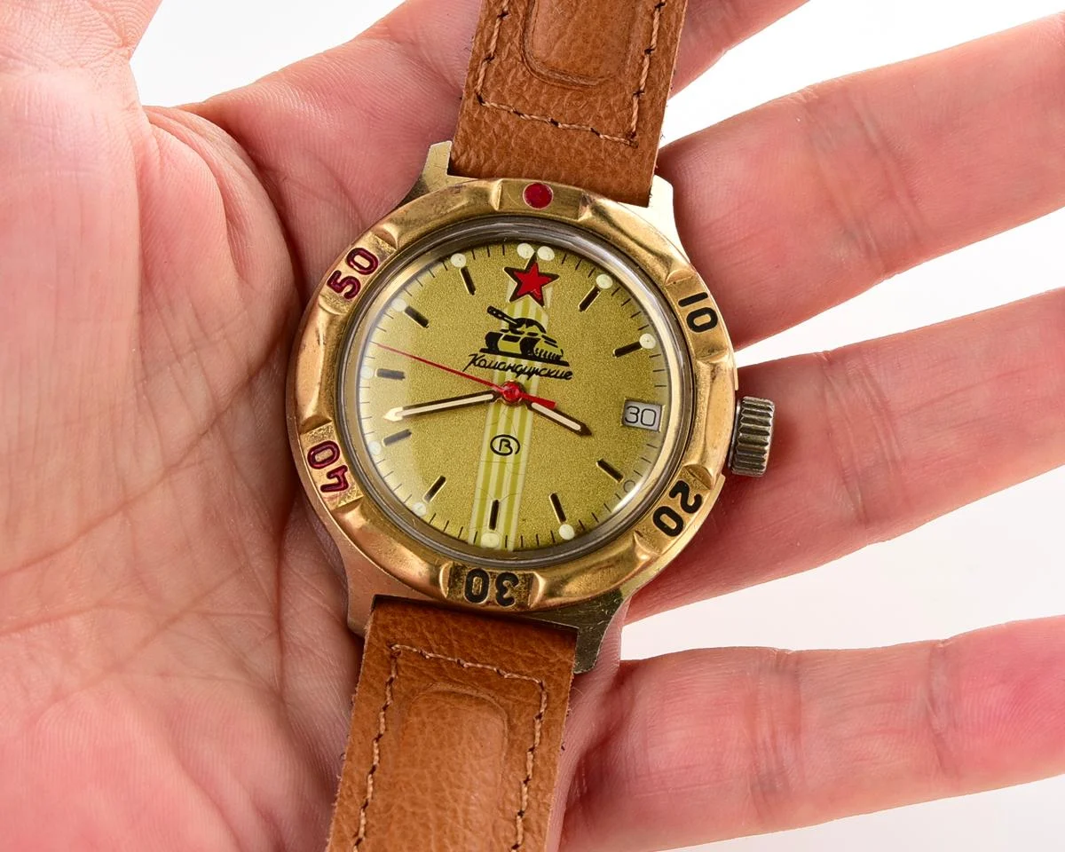 Vostok Commander's watch - Komandirskie Tank!