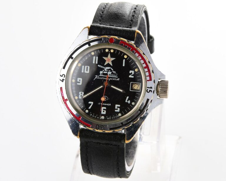 Vostok Komandirskie TANK mechanical watch limited series – “Zakaz MO CCCP”