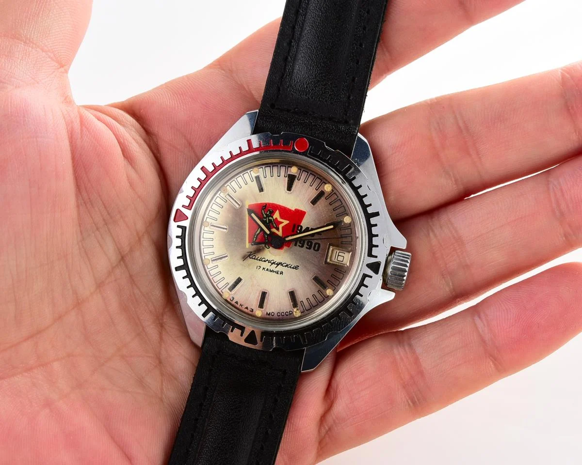 TIME CAPSULE: Vostok Komandirskie – mechanical watch is dedicated to the 45th anniversary of victory in World War II – New Old Stock (NOS)!