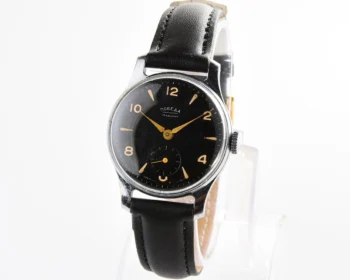 Vintage Soviet mechanical Pobeda wrist watch with rare dial