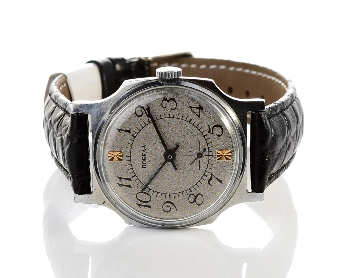 Pobeda Soviet mechanical wrist watch