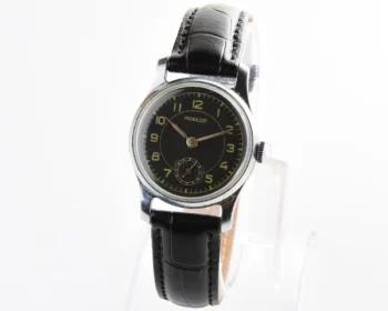 Vintage Soviet mechanical Pobeda wrist watch from 1st quarter 1957