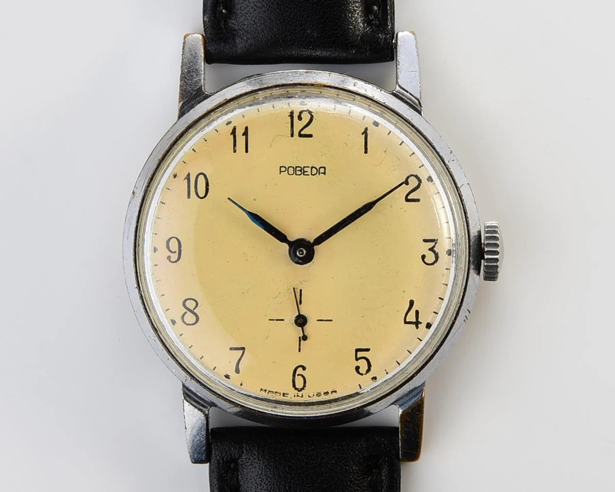 Pobeda Soviet mechanical wrist watch