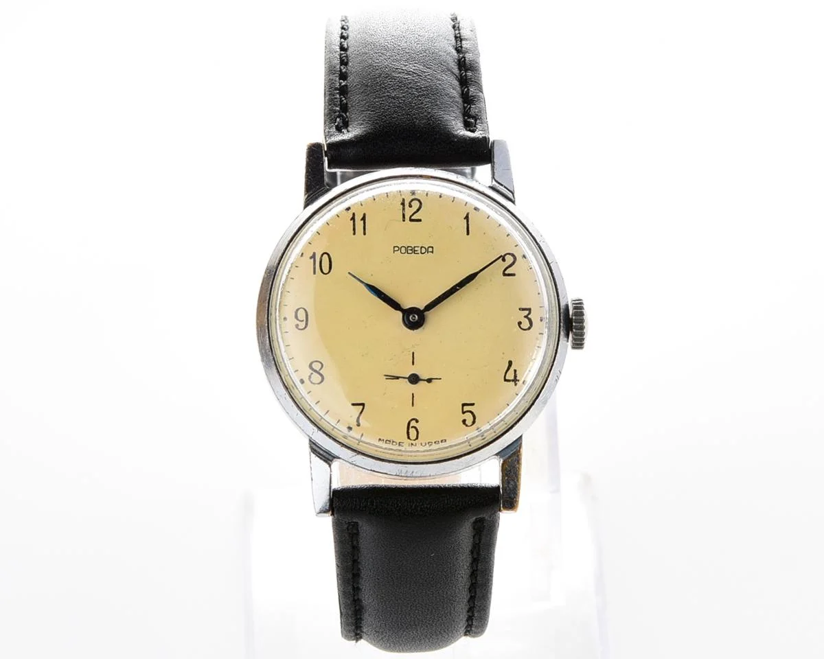 Pobeda Soviet mechanical wrist watch