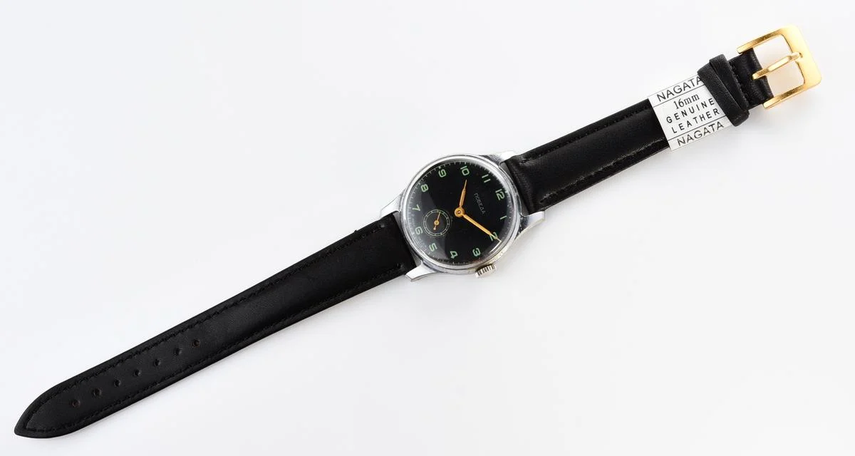 Vintage Soviet mechanical Pobeda wrist watch, 2MChZ from 1st quarter 1956