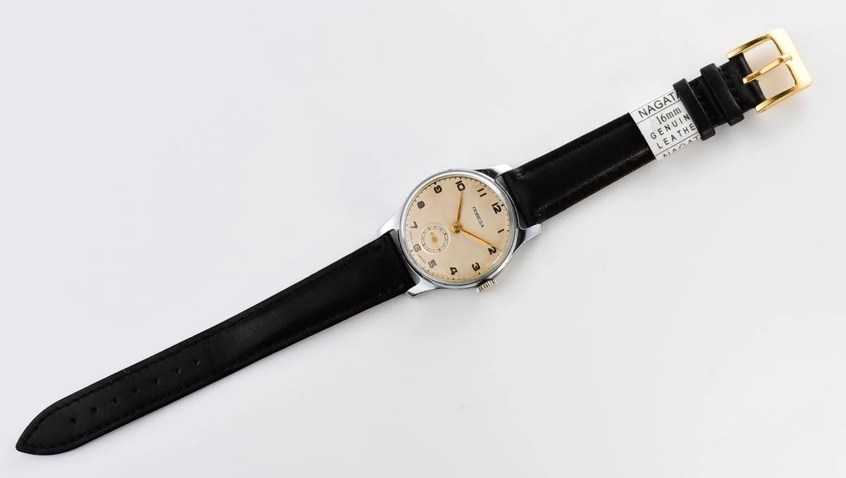 Excellent condition vintage Soviet mechanical Pobeda wrist watch, 1MChZ, 2nd quarter 1953