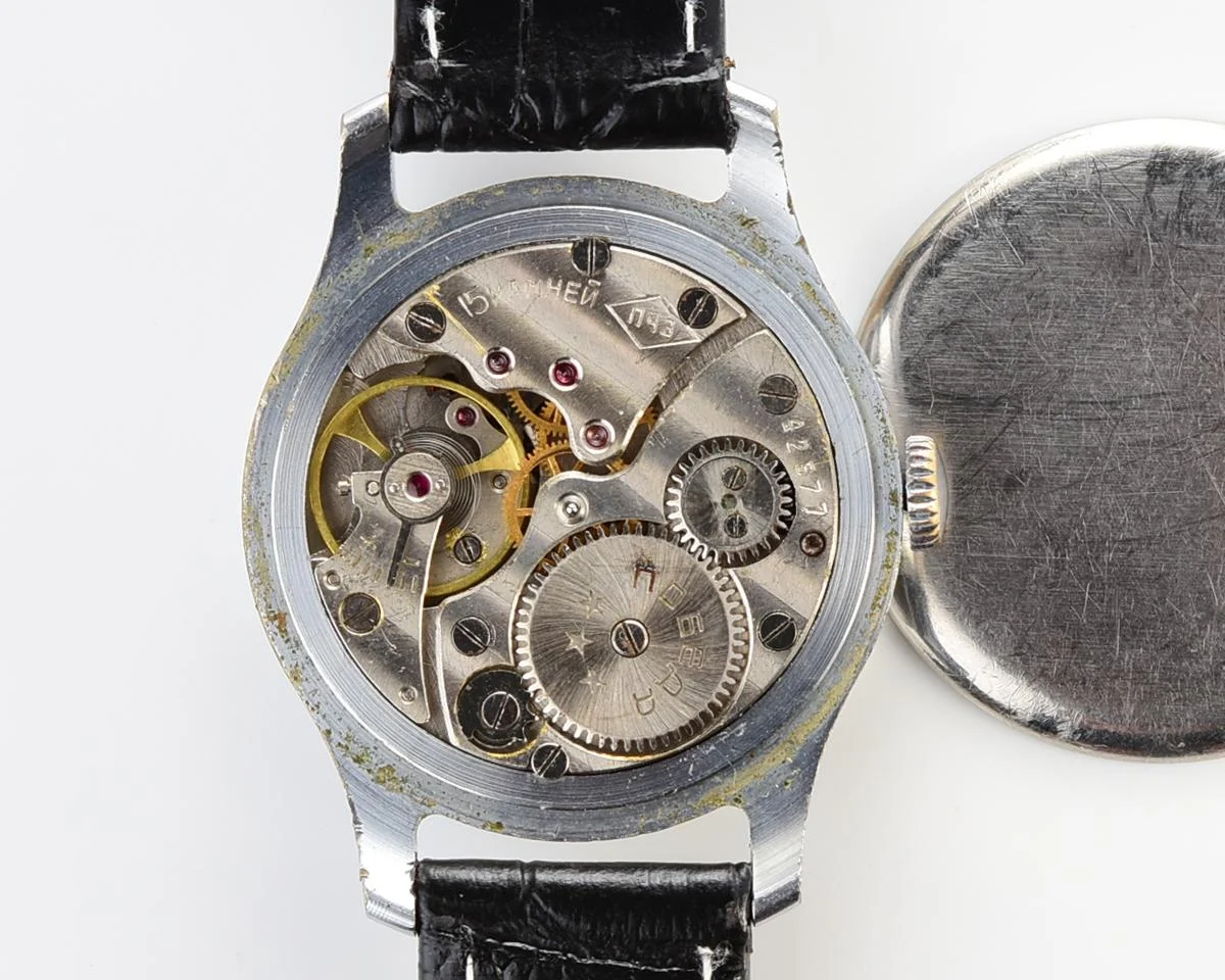 Excellent condition vintage Soviet mechanical Pobeda wrist watch, PChZ