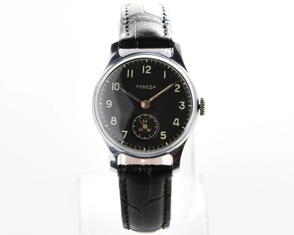 Excellent condition vintage Soviet mechanical Pobeda wrist watch, PChZ
